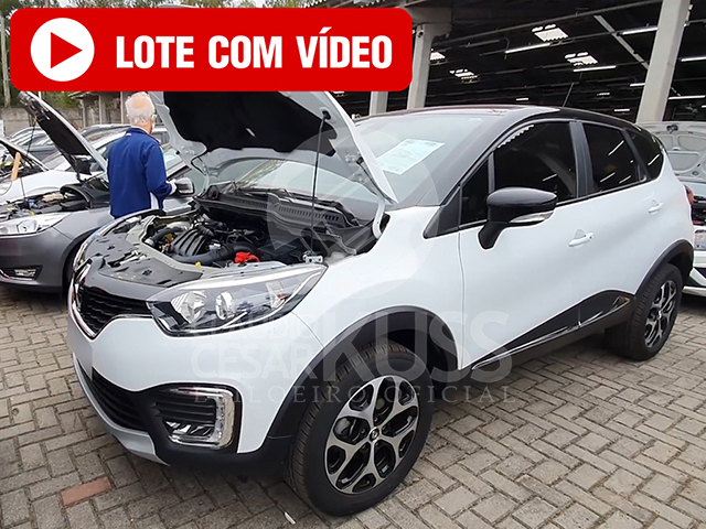 Lote 003 - Renault Captur Intense 1.6 16v SCe X-Tronic 2019