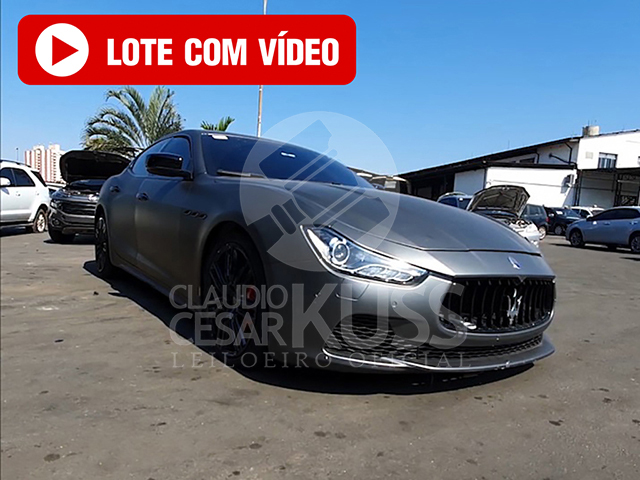 LOTE 05 - Maserati Ghibli 3.0 V6 2014